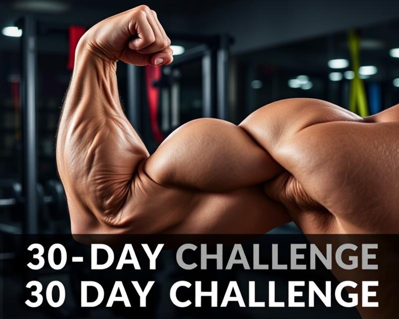 Wyzwanie biceps w 30 dni – jak efektywnie trenować ramiona?
