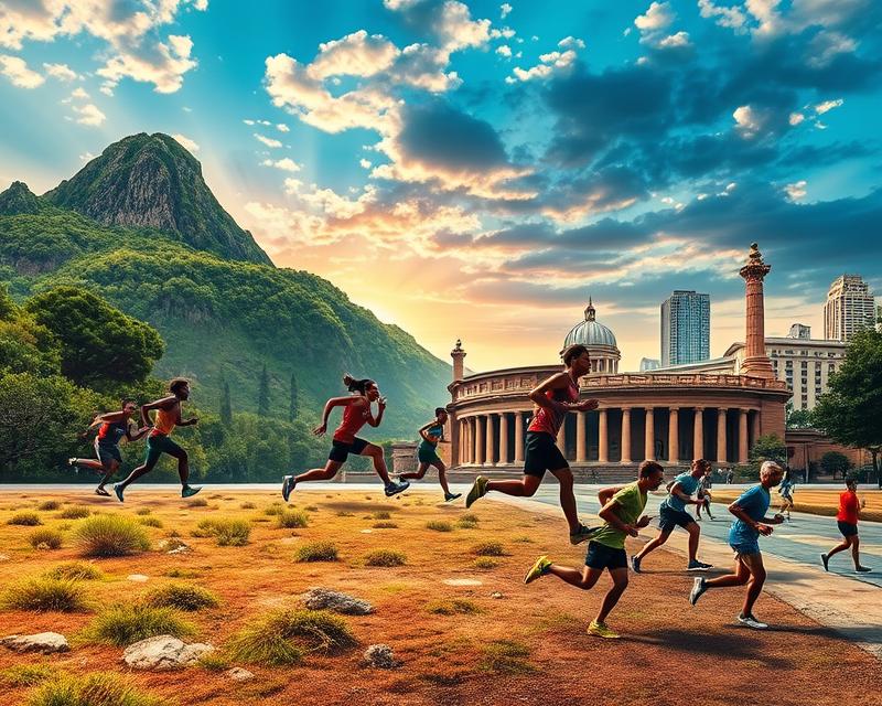 Historia biegania: Od prehistorii do XXI wieku i innowacji