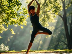 Pozycja kruka (Bakasana) w jodze: korzyści i techniki wykonania