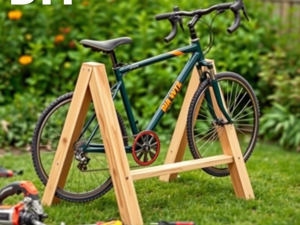 Stojak na rower DIY: jak zaprojektować i wykonać samodzielnie