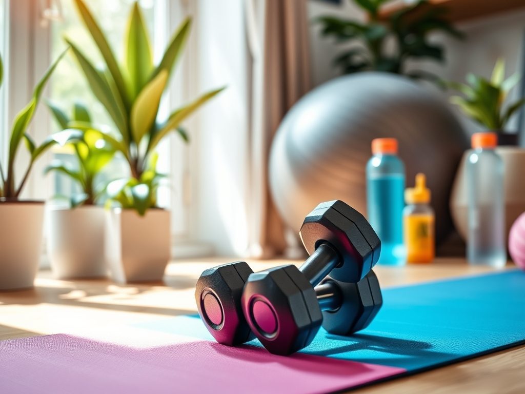 Ćwiczenia z hantlami w domu – wzmocnij mięśnie i popraw kondycję