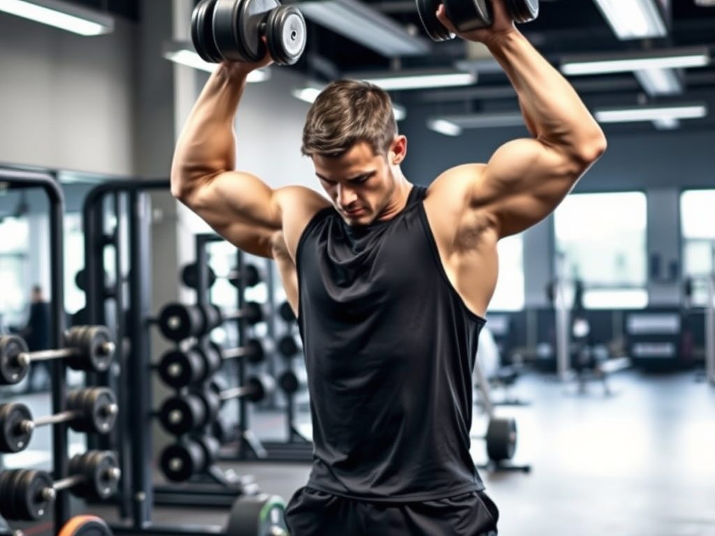 Wyciskanie hantli nad głowę – technika, efekty i błędy do uniknięcia