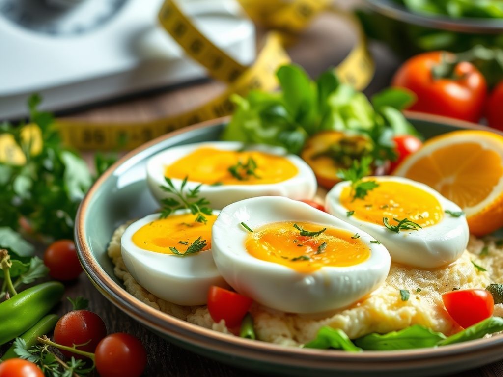 Jajka w diecie odchudzającej – jak wspierają chudnięcie?