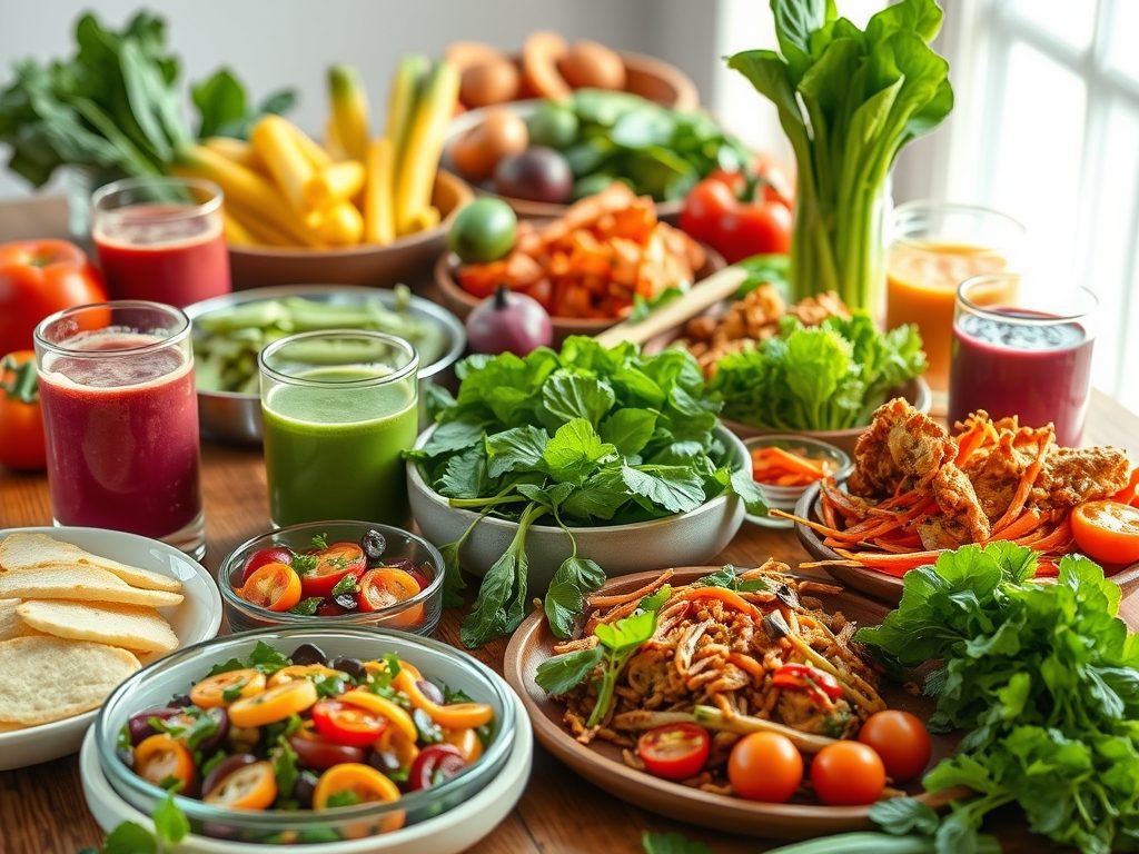 Wiosenny jadłospis – 7 dni zdrowych posiłków na sezonowe składniki